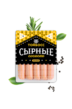 Тойбосс Сосиски Сырные